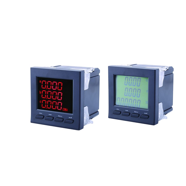 Ourtop Online Selling Power Factor Electronic Digital Lcd / Led Display Energy Meter